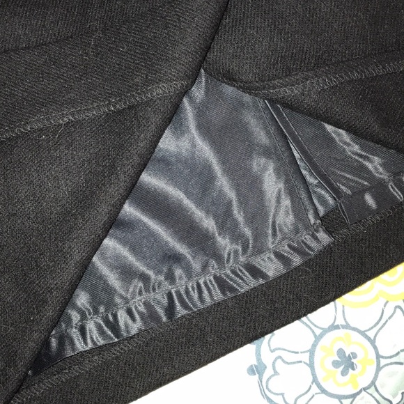 Black Wool Skirt - Picture 6 of 6